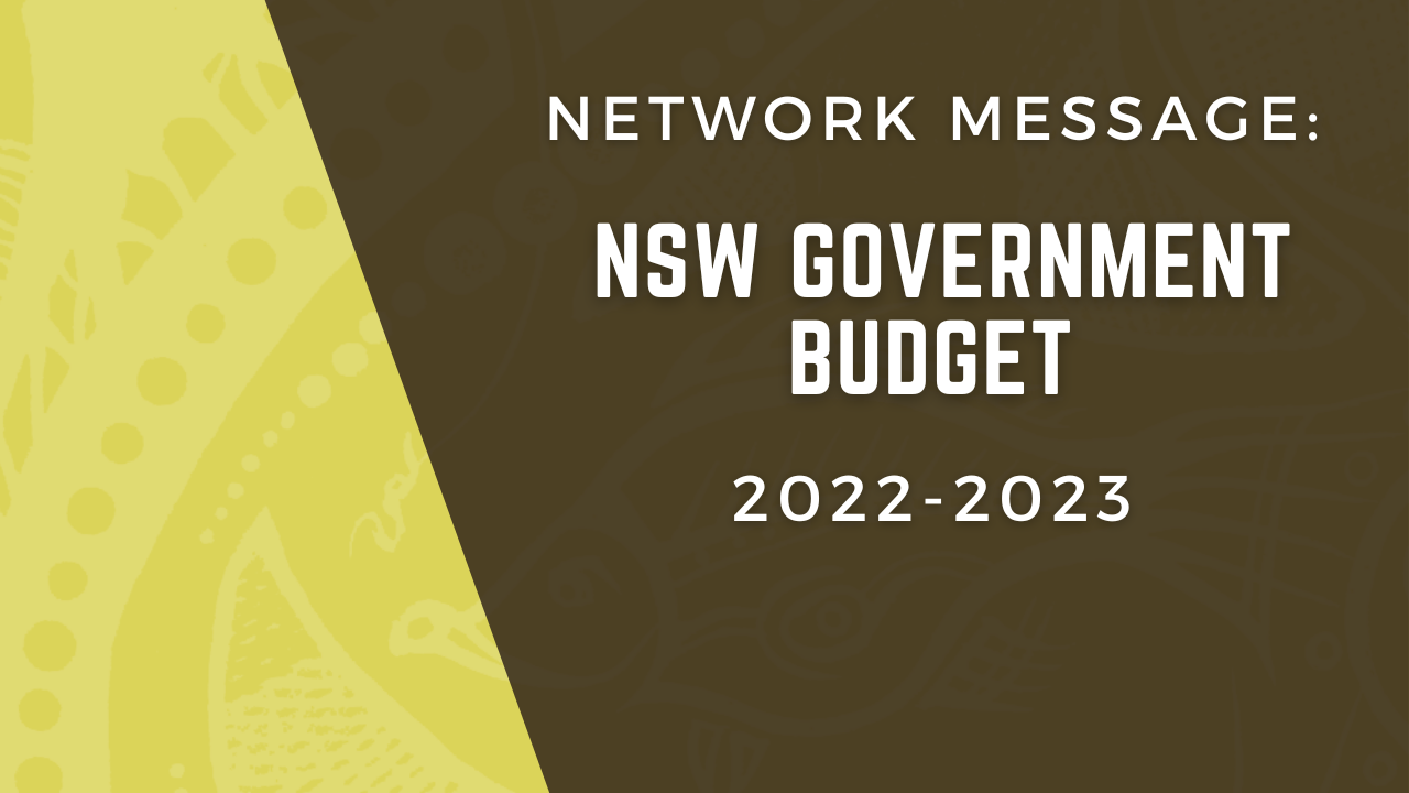NSW Government Budget 2022-2023